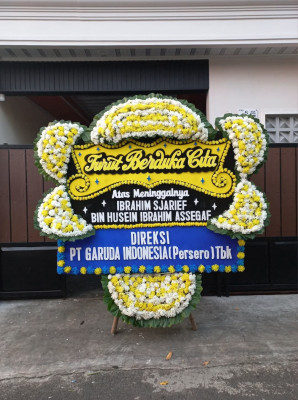 Papan Bunga Duka di Siempat Nempu